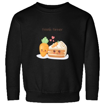 Discover Friends Forever Carrot & Cake Sweatshirts