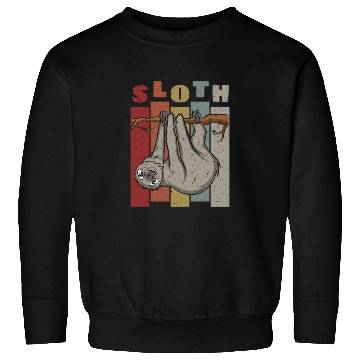 Discover Sloth Retro Sweatshirts