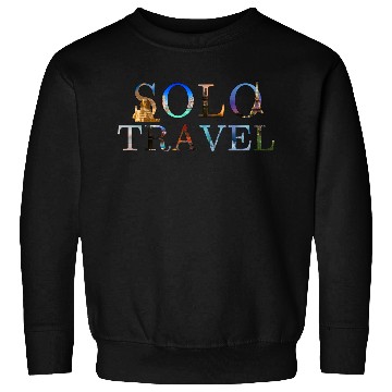 Discover in love with solo travel, in all seasons Sweatshirts