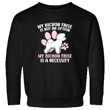 Discover Bichon Frise Dog Lover Dog Breeder Puppy Paw Love Sweatshirts