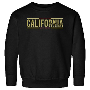 Discover California Long Beach Surfing Sweatshirts