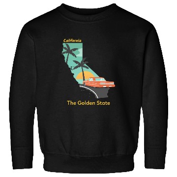 Discover California The Golden State Sweatshirts