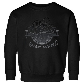 Discover Pizza is the only love triangle Sweatshirts