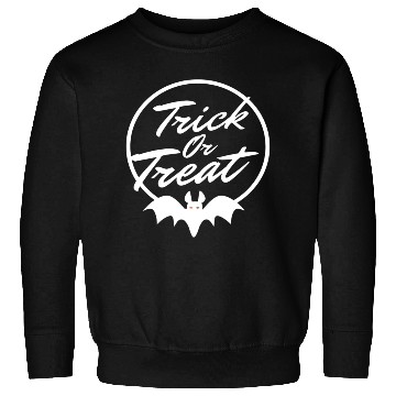 Discover Trick Or Treat Halloween Bat Sweatshirts