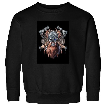 Discover Viking Warrior Skull Sweatshirts