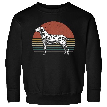 Discover Dalmatian Retro Dog Lover Sweatshirts