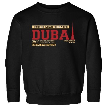 Discover Burj Khalifa Downtown Dubai United Arab Emirates Sweatshirts