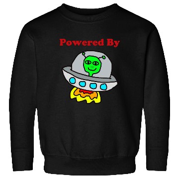 Discover Powered By Aliens Sweatshirts