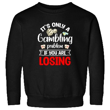 Discover Gambling Cards Poker Face Spades Sweatshirts
