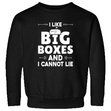 Discover I Like Big Boxes And I Cannot Lie - Mailbox Postal Sweatshirts