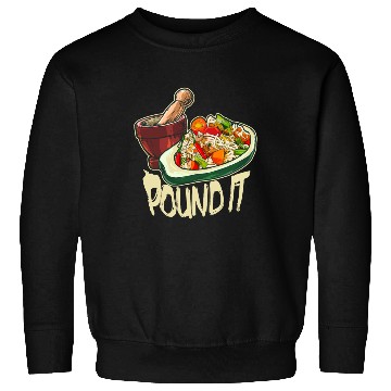 Discover Pound It Green Spicy Thai Papaya Salad Sweatshirts
