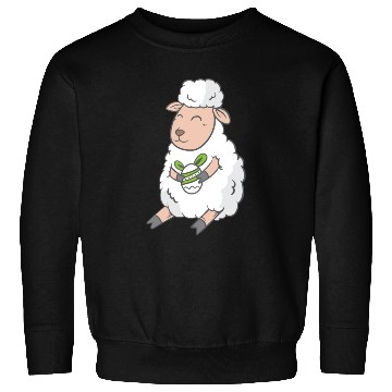 Discover Cute Easter Egg Happy Animal Sheep Gift Sweatshirts