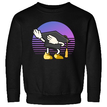 Discover Dabbing Academic Cap Graduation Sweatshirts