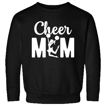 Discover Womens Cheer Mom Gymnastics Cheerleading Mom Squad Sweatshirts