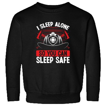 Discover Firefighter Wife Girlfriend Night Shift Firemen Sweatshirts