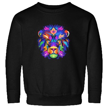 Discover Colorful lion Sweatshirts