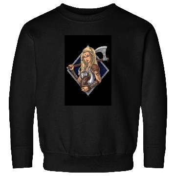 Discover Female Nordic Viking Warrior Sweatshirts
