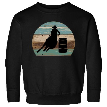 Discover Barrel Racing Retro Style Sweatshirts