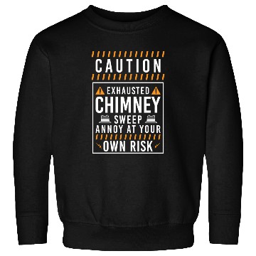 Discover Happiness Fireplace Roof Master Sweatshirts