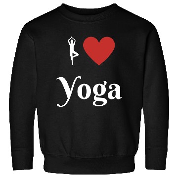 Discover I heart Yoga, Yoga Love Sweatshirts