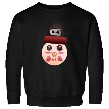 Discover Psychedelic peace man Sweatshirts