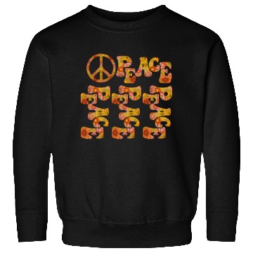 Discover Psychedelic groovy Peace Sweatshirts