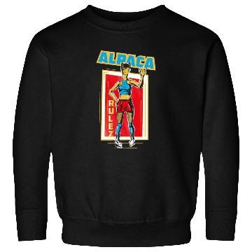 Discover Alpaca rulez. Yes, it's true! Sweatshirts