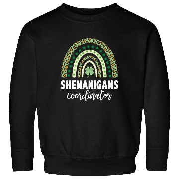 Discover Shenanigans Coordinator Matching Teacher Rainbow Sweatshirts