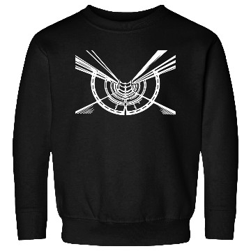 Discover Geometric Lines Hull Circle View Sweatshirts