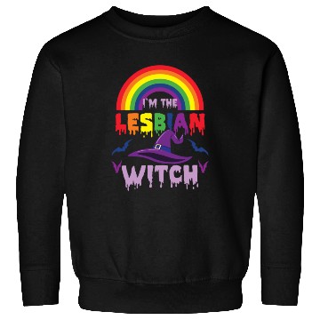 Discover I m The Lesbian Witch For Halloween Sweatshirts