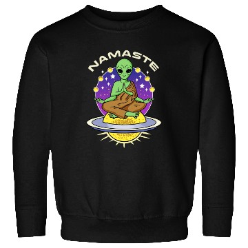 Discover Namaste Alien For Yoga Lover Sweatshirts