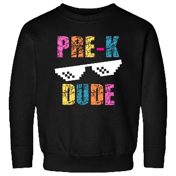 Discover Kids Kindergarten Dude Sweatshirts Back To School