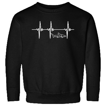 Discover Heartbeat For Elegant Fast Ocean Sharks Sweatshirts