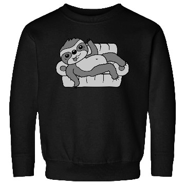 Discover Sofa sloth chill home Sweatshirts