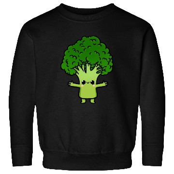 Discover Kawaii Broccoli For Broccoli Lover Sweatshirts