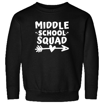 Discover Middle School Squad Student Team Education Sweatshirts