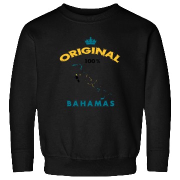 Discover Bahamas original 100% flags design Sweatshirts
