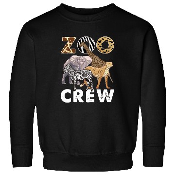 Discover Zookeeper Wild Animals Sweatshirts