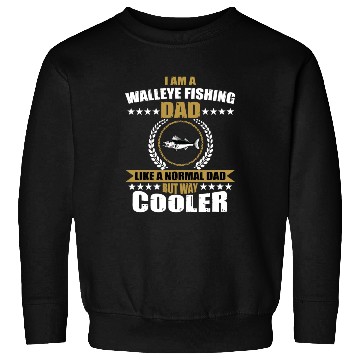 Discover Walleye Fishing Dad For Men Sweatshirts