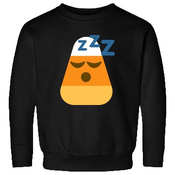 Discover Sleeping Candy Corn Halloween Costume Sweatshirts