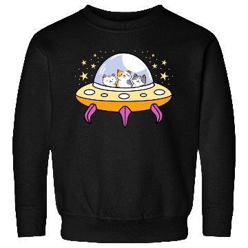Discover UFO Cat for Cat Lover Sweatshirts