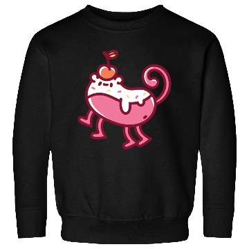 Discover Pink Monster Monkey Party Sweatshirts
