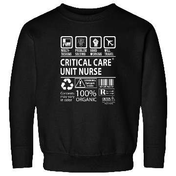Discover Critical Care Unit Nurse Sweatshirts - Multitasking Jo