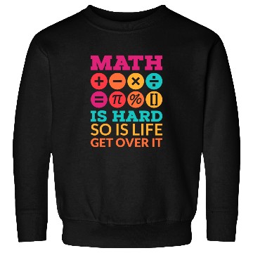 Discover Funny Math Teacher Mathematician Education Joke Sweatshirts