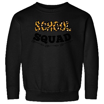 Discover School Squad Leopard Back To School Sweatshirts