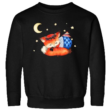Discover Little Sleeping Fox Sweatshirts