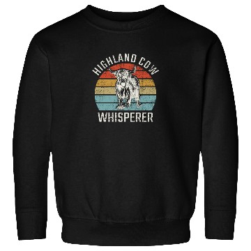 Discover Highland Cow Whisperer Sweatshirts