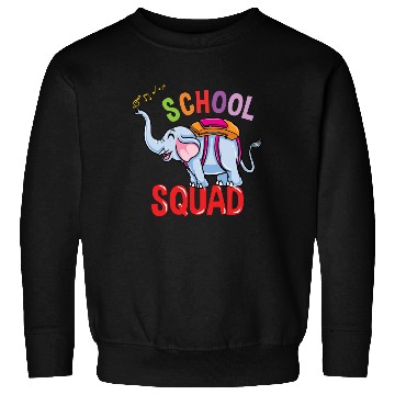 Discover Back To School Elephant School Squad Sweatshirts