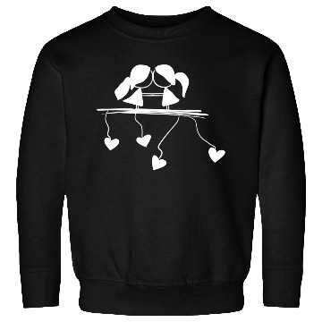 Discover lesbian couple love symbol Sweatshirts