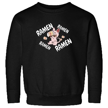 Discover Sphynx Cat Instant Ramen Noodles Sweatshirts